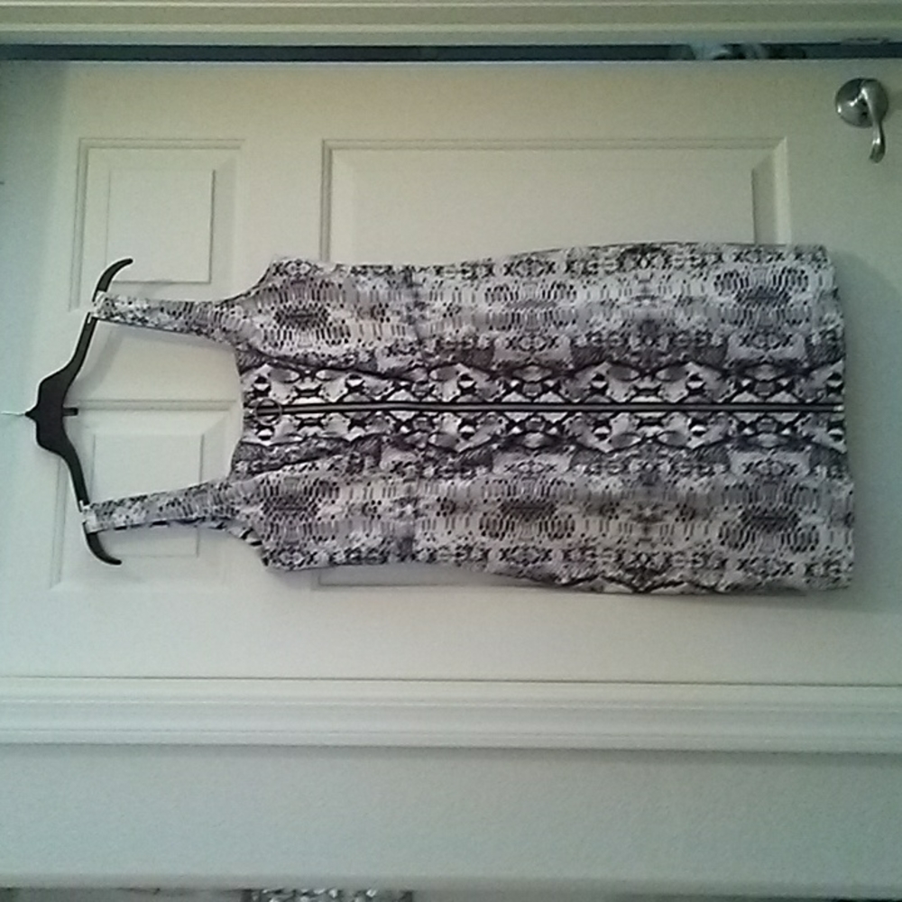 Bar III Python Bodycon Mini Dress - Picture 3 of 7